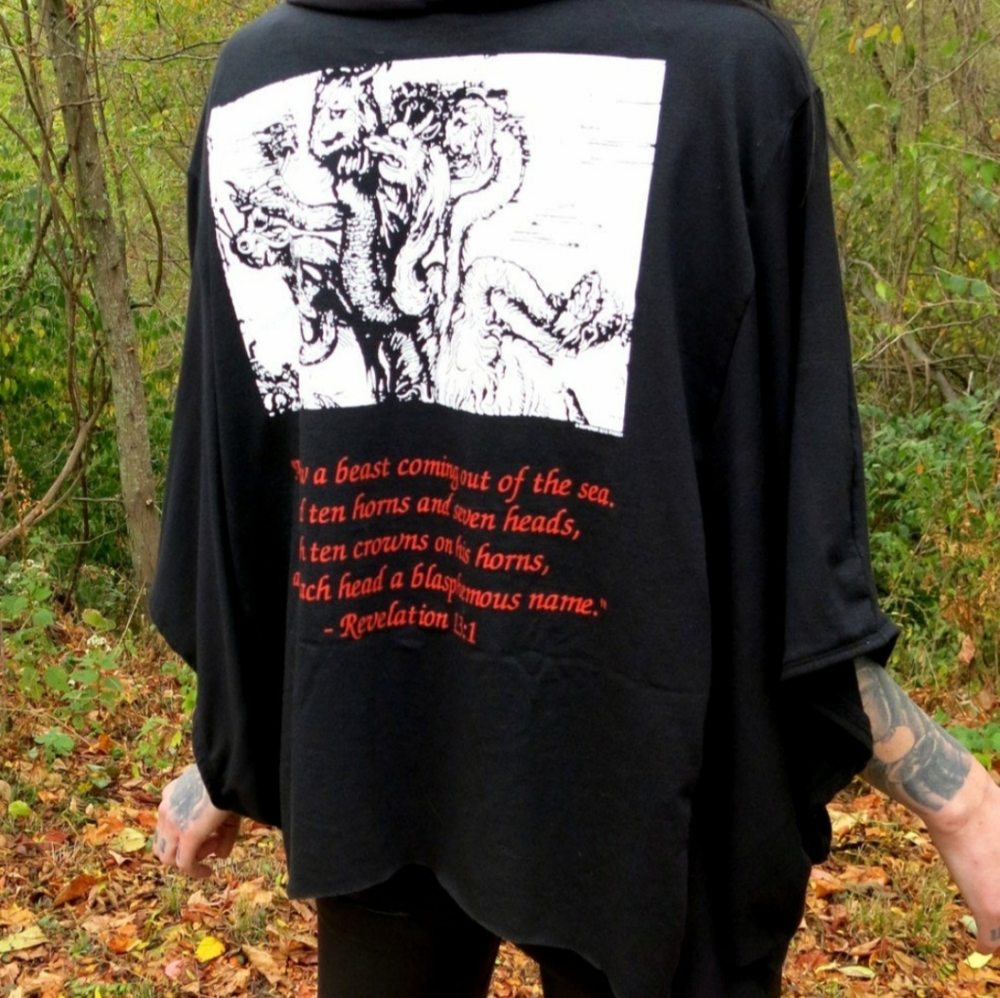 HellCouture Emperor Wrath Of The Tyrant Shawl Top